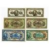 Image 1 : Banco Central de Bolivia, 1928, Group of 11 Issued Banknotes.