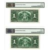 Image 2 : Bank of Canada, 1937 High Grade Sequential Banknote Pair.