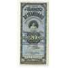 Image 2 : Banco De Santiago, 1886 Issued Obsolete Banknote.