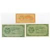 Image 2 : Banco del Estado, 1900, Trio of Issued Notes.