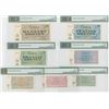 Image 2 : Theresienstadt Concentration Camp Ghetto Currency 1943 Set of 7 notes.