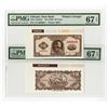 Image 2 : State Bank of Ethiopia ND (1945) Uniface Essay Banknote Face and Back.