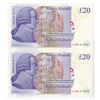 Image 2 : Bank of England, 2006 Replacement Banknote Pair.
