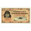 Image 2 : Greenland, Kreditseddel, Credit Note, 1953 Specimen Banknote.