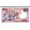Image 2 : Bank of Israel, 1957 / 5718, Specimen Banknote.