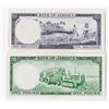 Image 2 : Bank of Jamaica, 1964 £1 and £10 Banknotes