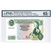 Image 1 : Bank of Mauritius, ND (1967) Issue Banknote.
