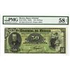 Image 1 : Banco Oriental de Mexico, 1914 Issued Banknote.
