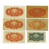 Image 2 : Republica del Paraguay, 1907-1920, Group of 6 Issued Notes.