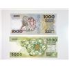 Image 2 : Banco de Portugal, Nice Pair of Portuguese Replacement Notes, 1991-1994.