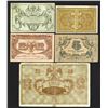 Image 2 : Astrakhan Region, 1918, Provisional Credit Notes Issue Quintet