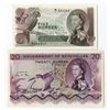 Image 1 : Government of Seychelles, 1968 and 1974 Banknote Duo.