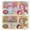 Image 1 : Government of St. Helena, 2004 Issue Lot of 2 notes.