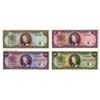Image 1 : Central Bank of Trinidad and Tabago, L.1964 Specimen Color Trial Trio and $20 Specimen.