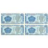 Image 2 : Banco Central De Venezuela 1989 "Specimen Proof" Uncut Sheet of 4 Banknotes.
