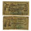 Image 1 : City of Mobile, 1873 Scrip Note Pair.