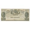 Image 1 : New Orleans Canal and Banking Co., 18xx (ca.1840's) Remainder Obsolete Banknote.