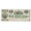 Image 1 : Parish of Saint John the Baptist, 1862 Obsolete Scrip Note.