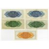 Image 2 : City of Hamtramck, Michigan, 1933-1934 Matching Serial Number Depression Scrip Assortment.