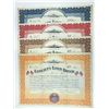 Image 1 : Baltimore, MD. Liberty Loan Bond Receipts paid to A.S. Bell Co., 1917-18 Group of 4