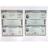Image 1 : U.S. War Savings Bond Pair and Series E Pair, ca. 1943-48.