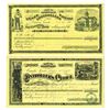 Image 1 : Controller's Office - State of Nevada, Pair of Indigent Insane Fund Warrants ca.1879-1884.