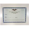 Image 3 : United States Banknote Corp., 1980s Trio of Specimen Stock Certificates