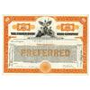 Image 1 : Fisher Body Ohio Co., 1922 100 Shares, I/C Stock Certificate.