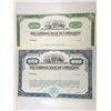 Image 1 : National Bank of Commerce in New Orleans 1968 Pair of Specimen Stock Certificates