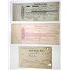 Image 1 : 3 Certificates of Deposit for British Guiana Bank ca. 1800s-1900s