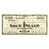 Image 1 : Rock Island Gold & Silver Mining Co., 1871 Stock Certificate.