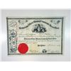 Image 1 : Mettacom Silver Mining Co. of Reese River, 1866 Issued Stock Certificate
