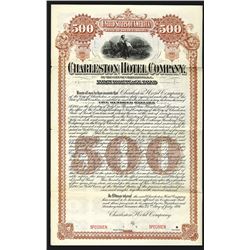 Charleston Hotel Co., 1894 Specimen Bond.