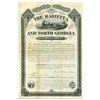 Image 1 : Mariette and North Georgia Rail Road Co., 1881 Issued Bond