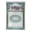 Image 1 : Central and South Eastern Railroad Co., 1906 Specimen Gold Coupon Bond.