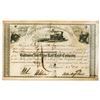 Image 1 : Baltimore & Ohio Rail Road Co., 1856 Stock Certificate Signed by John Hopkins.