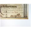 Image 2 : Baltimore & Ohio Rail Road Co., 1856 Stock Certificate Signed by John Hopkins.