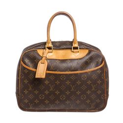 Louis Vuitton Monogram Canvas Leather Deauville Doctor Bag