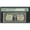 Image 1 : 1935A $1 North Africa Silver Certificate WWII Emergency Note PMG Choice Very Fin