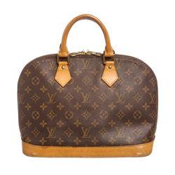 Louis Vuitton Monogram Canvas Leather Alma PM Handbag
