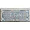Image 2 : 1864 $10 Confederate States of America Note