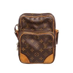 Louis Vuitton Monogram Canvas Leather Amazone Crossbody Bag