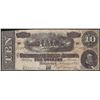 Image 1 : 1864 $10 Confederate States of America Note