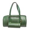 Image 1 : Louis Vuitton Green Epi Leather Soufflot Shoulder Bag