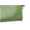 Image 8 : Louis Vuitton Green Epi Leather Pochette Shoulder Bag