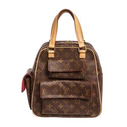Louis Vuitton Monogram Canvas Leather Excentri Cite Shouder Bag