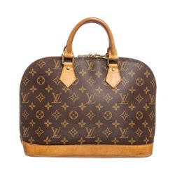 Louis Vuitton Monogram Canvas Leather Alma PM Handbag