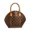 Image 1 : Louis Vuitton Monogram Canvas Leather Ellipse PM Bag