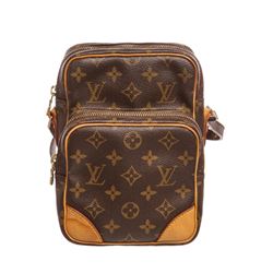 Louis Vuitton Monogram Canvas Leather Amazone Crossbody Bag