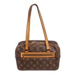 Louis Vuitton Monogram Canvas Leather Cite MM Shoulder Bag